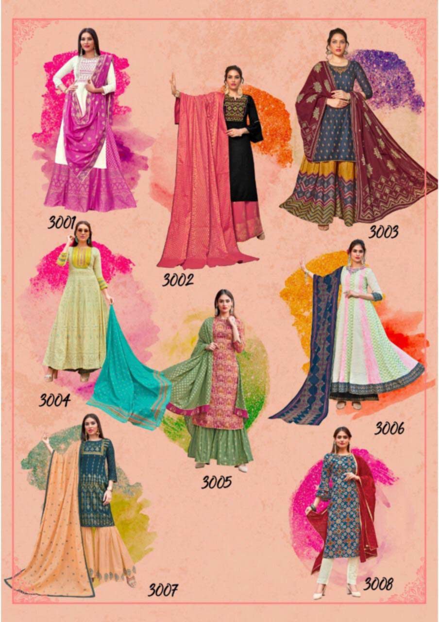Kajal Style Gulzar Vol-3 Rayon Kurti Manufacturer Kajal Style Gulzar Vol-3 Rayon Kurti Manufacturer